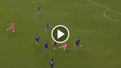 La actitud anti deportiva de Lionel Messi para con el árbitro por la Leagues Cup 2025