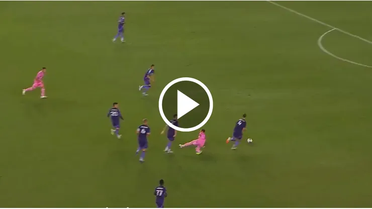 La actitud anti deportiva de Lionel Messi para con el árbitro por la Leagues Cup 2025