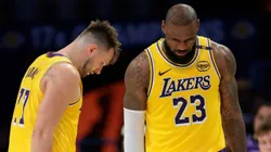 Luka y LeBron jugarán su primer temporada completa en Lakers.