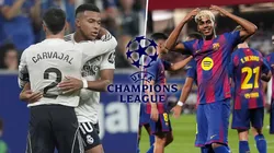 Real Madrid y Barcelona ya conocen a sus contrincantes de la Fase Liga de la UEFA Champions League