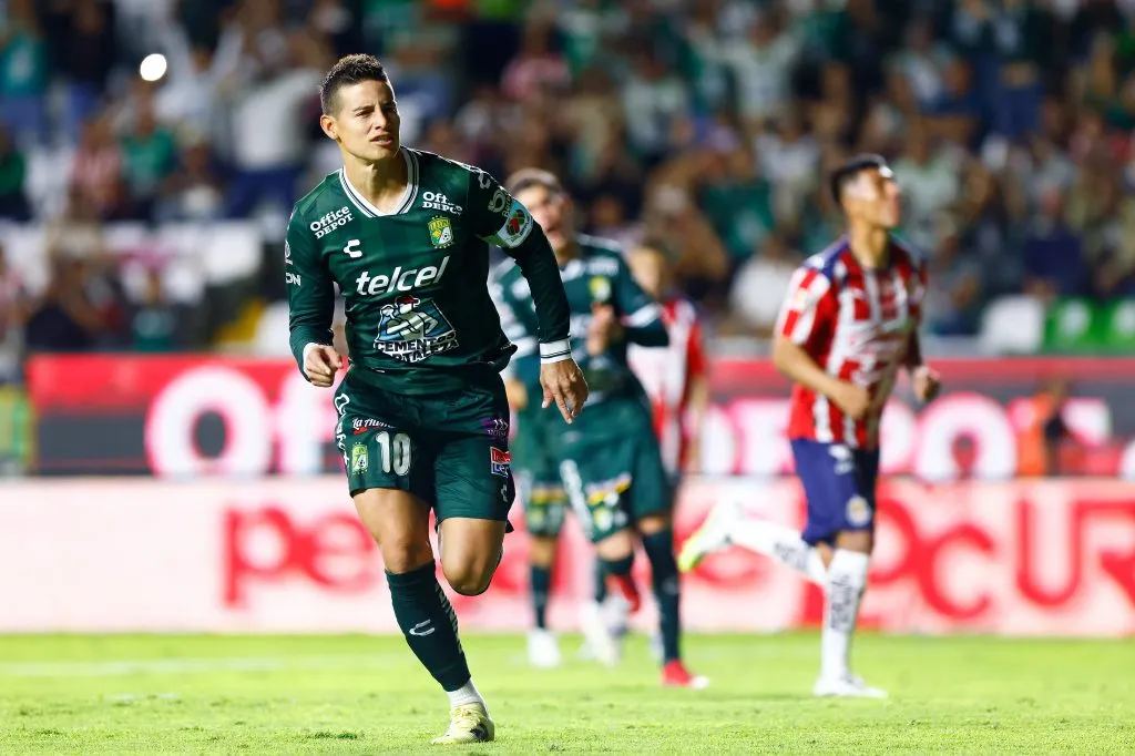 James Rodríguez es una pieza clave en Club León. [Foto: Getty Images]