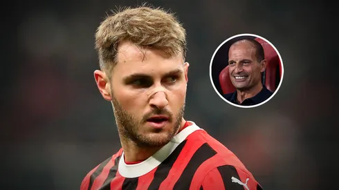 Massimiliano Allegri habló de Santiago Giménez