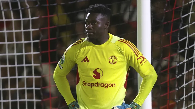 André Onana no es titular con Manchester United