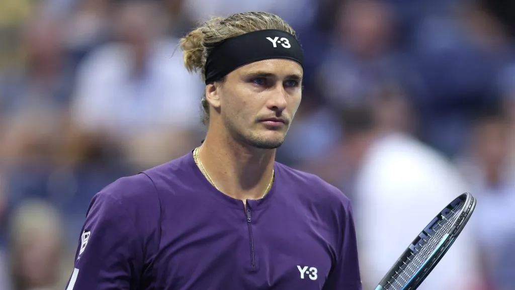 Alexander Zverev también se expresó sobre el olor a marihuana en el US Open. (GETTY IMAGES)