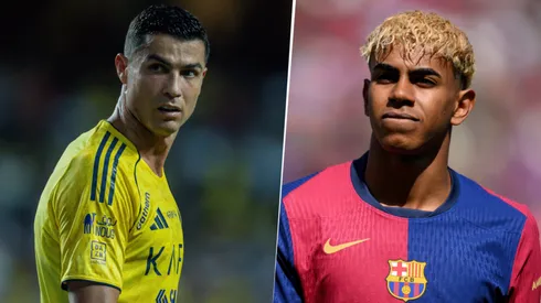 Cristiano Ronaldo y Lamine Yamal: dos generaciones con fortunas muy diferentes en el futbol.