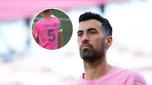 Sergio Busquets agredió al mexicano Obed Vargas.