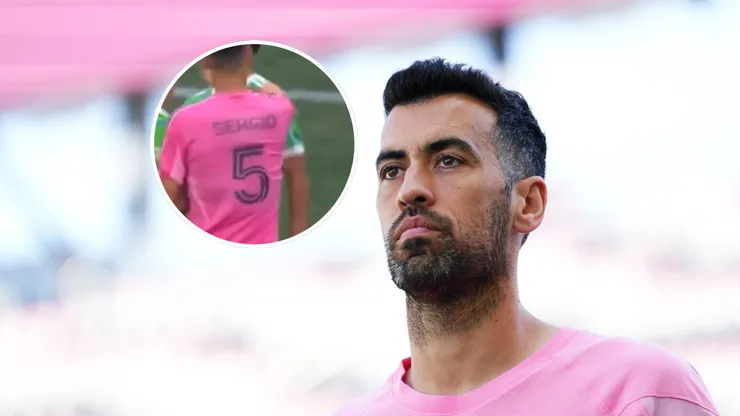 Sergio Busquets agredió al mexicano Obed Vargas.