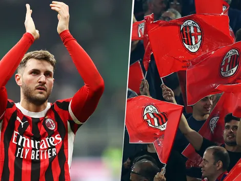 La reacción de la afición de Milan a la continuidad de Santiago Giménez