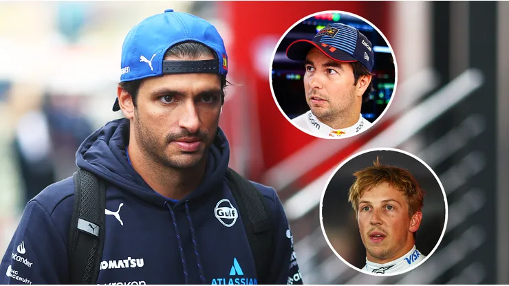 Carlos Sainz habló bien de Checo Pérez