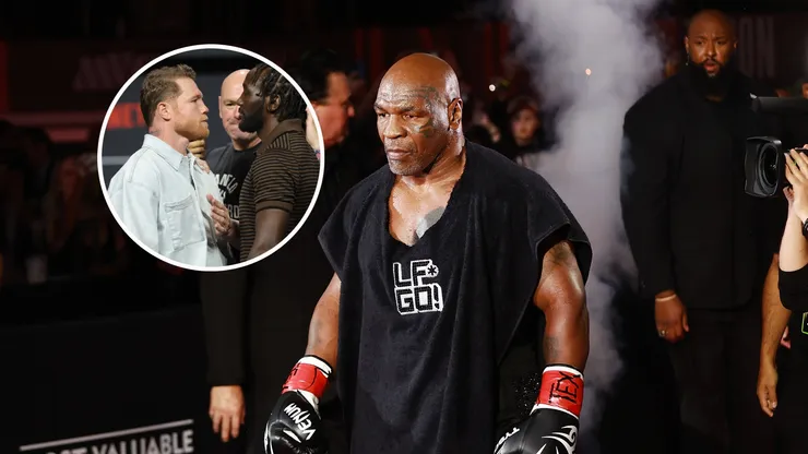 Mike Tyson eligió quién quiere que gane entre Canelo y Crawford.