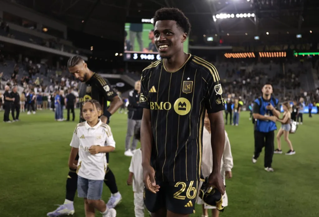 Javairo Dilrosun durante su etapa en Los Ángeles FC de la MLS (Getty Images)