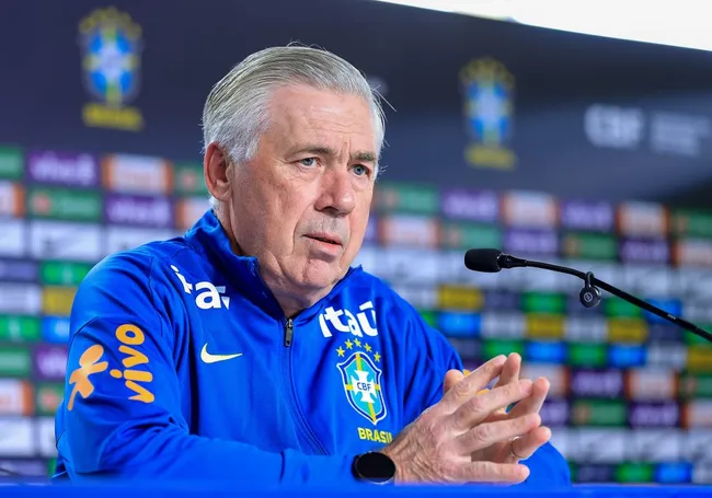 Ancelotti platicó con la prensa antes de Brasil – Chile [Foto: Getty]