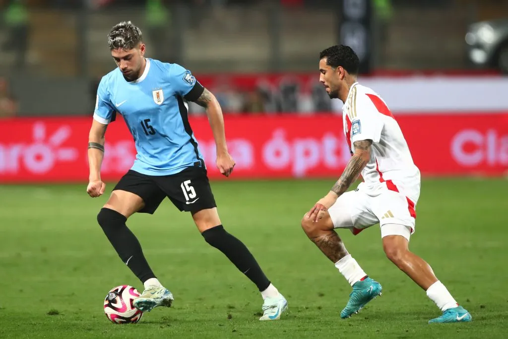 Uruguay vs. Perú en Lima, por las Eliminatorias (GETTY IMAGES)