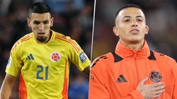 Daniel Muñoz y Kevin Castaño, jugadores de la Selección Colombia