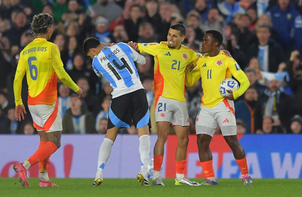 Argentina vs. Colombia en el Estadio Monumental de Buenos Aires (GETTY IMAGES)