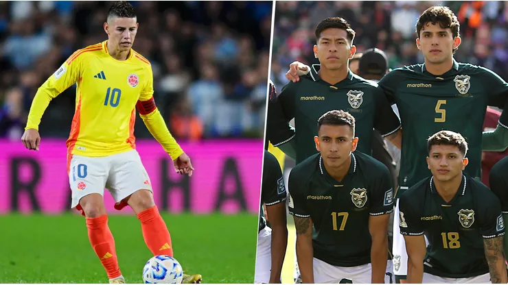 Colombia y Bolivia buscan concretar la clasificación al Mundial 2026.