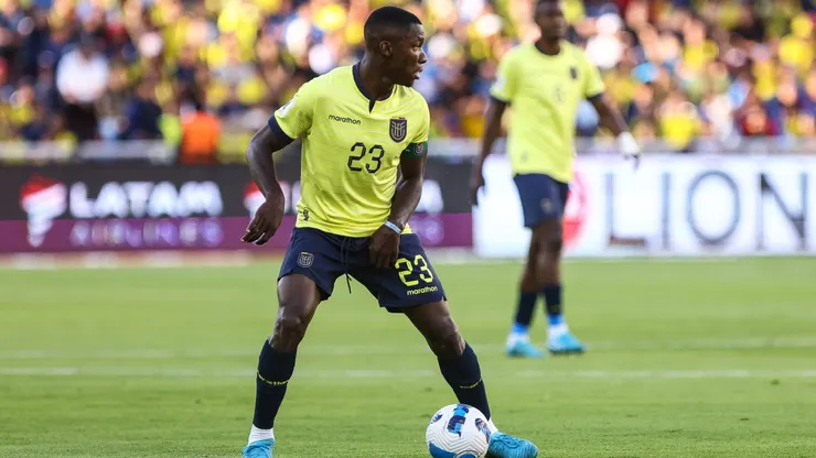 Moisés Caicedo, la gran ausencia de Ecuador ante Paraguay.
