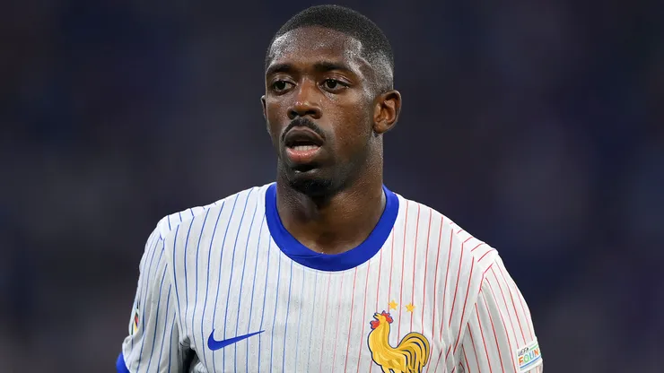 Ousmane Dembélé no es titular con Francia