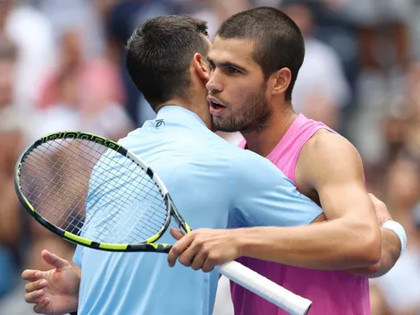 Carlos Alcaraz describió a Novak Djokovic tras derrotarlo en el US Open
