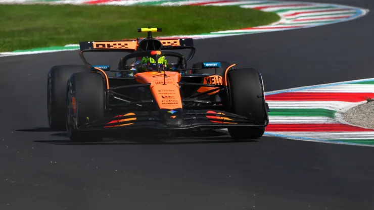 Lando Norris en el GP de Italia 2025