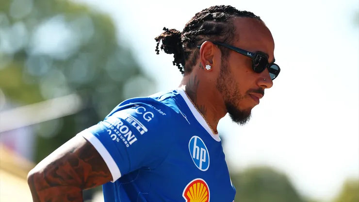 Lewis Hamilton en Monza