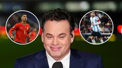 Faitelson define en una palabra a Messi y CR7.