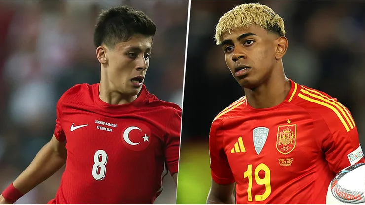 Turquía vs. España, por las Eliminatorias UEFA.