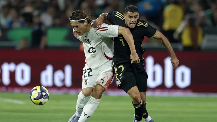 Germán Berterame volvió a vestir los colores del Tri.