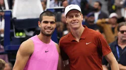 Alcaraz vs. Sinner en la final del US Open 2025.