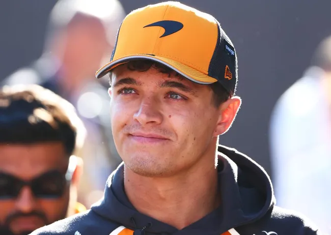 Lando Norris en Monza (GETTY IMAGES)