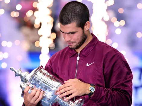 Mientras sumó 5 millones por ganar el US Open, el dinero que lleva acumulado Alcaraz en su carrera