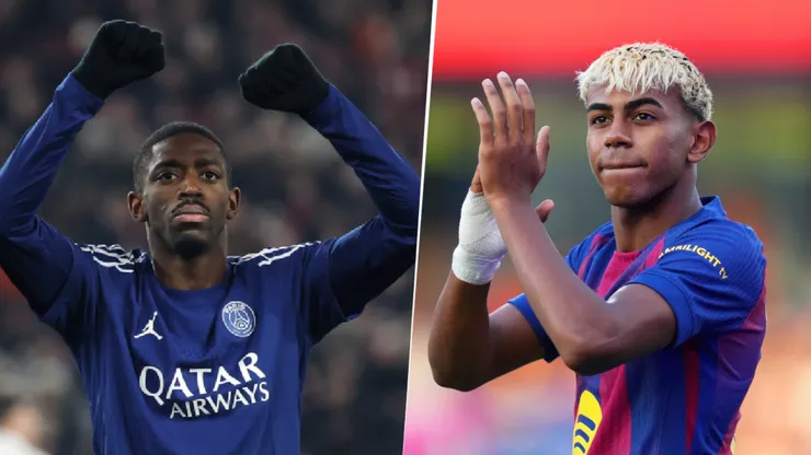 Lamine Yamal vs. Ousmane Dembélé: salarios 2025.