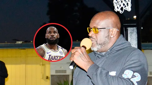 LeBron James y Shaquille O'Neal fueron compañeros en Cavaliers.