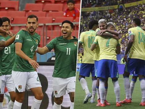 Las alineaciones de Bolivia vs. Brasil por las Eliminatorias Sudamericanas