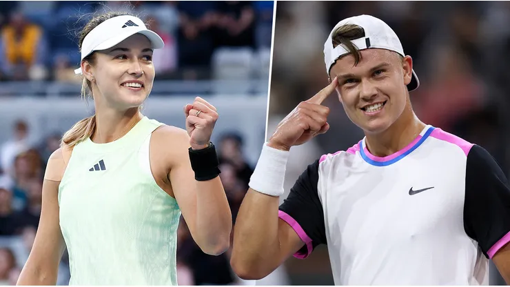 Anna Kalinskaya y Holger Rune se cruzaron en redes sociales