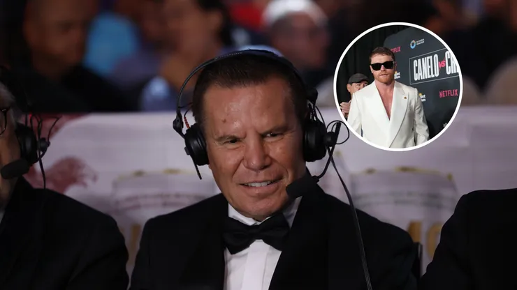 Julio César Chávez lanza advertencia a Canelo Álvarez.
