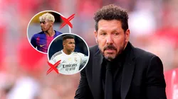 Diego Simeone dejó de lado a Yamal y Mbappé.