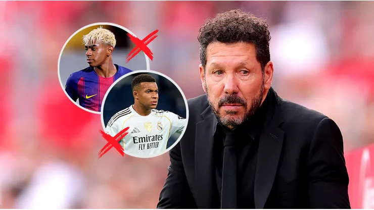Diego Simeone dejó de lado a Yamal y Mbappé.