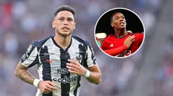 Lucas Ocampos reaccionó al Martial-gate.