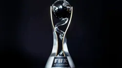 El trofeo de la Copa Mundial Sub-20.