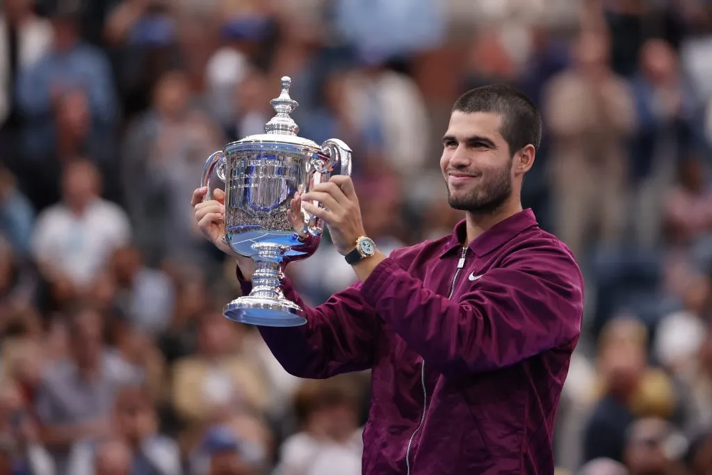 Carlos Alcaraz decidió descansar tras el US Open 2025 (Getty Images)