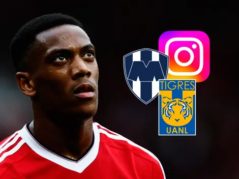 Los jugadores de Tigres y Rayados que Anthony Martial sigue en Instagram