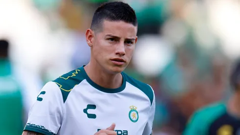 James Rodríguez regresó a León en los últimos días tras jugar las Eliminatorias Sudamericanas con Colombia.