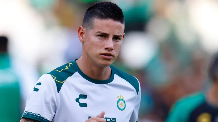 James Rodríguez regresó a León en los últimos días tras jugar las Eliminatorias Sudamericanas con Colombia.