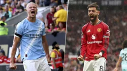 Manchester City y Manchester United se enfrentan por la Premier League