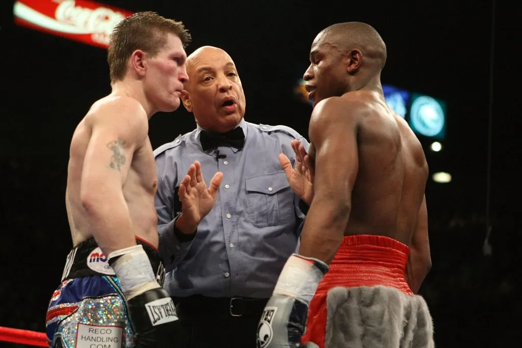 Ricky Hatton peleó con Floyd Mayweather Jr en 2007 (Getty Images)