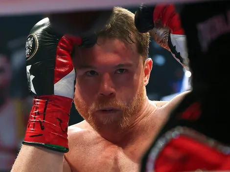 Canelo Álvarez terminó con el rostro herido tras perder con Terence Crawford