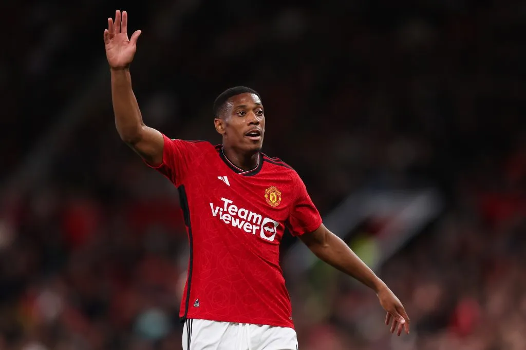 Anthony Martial, ex Manchester United, aún no ha llegado a México para ponerse a disposición de Domenec Torrent. (Getty Images)