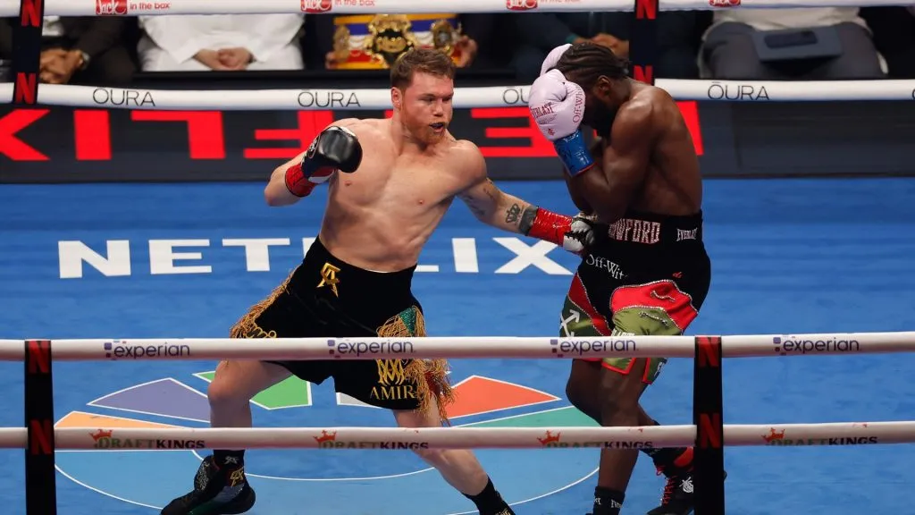 Los votos de los jueces para el triunfo de Crawford vs. Canelo.