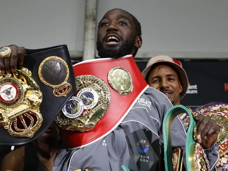 Terence Crawford perdió un cinturón luego de la pelea con Canelo Álvarez